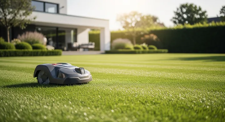 Hero image for How to Get Professional-Looking Lawn Stripes with a Robot Mower